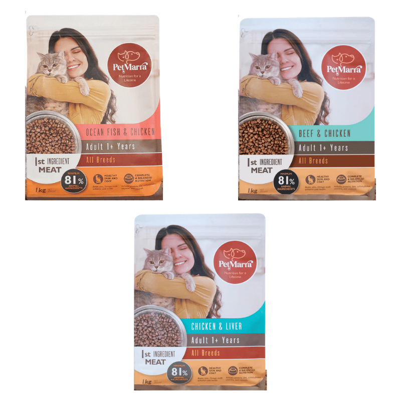 Pet Marra Adult Cat Dry Food 1kg