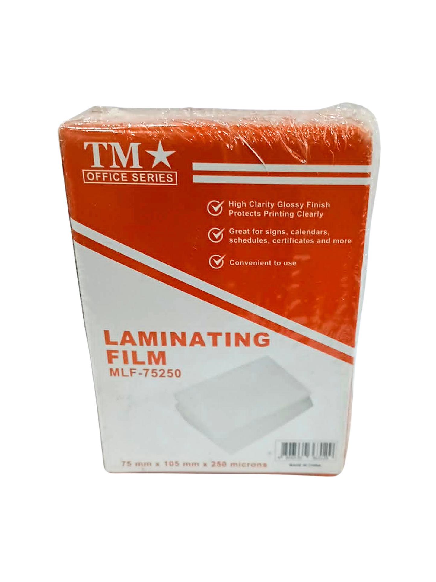 TM Laminating Film Cut Size 250mic |100s