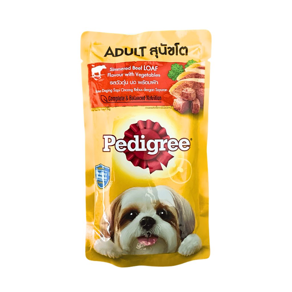 Pedigree Adult Pouch Wet Food 130g