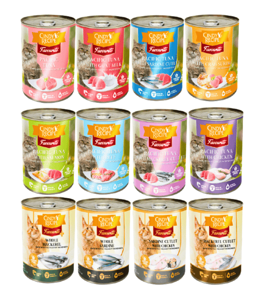 Cindy's Recipe Can Cat Food 400g