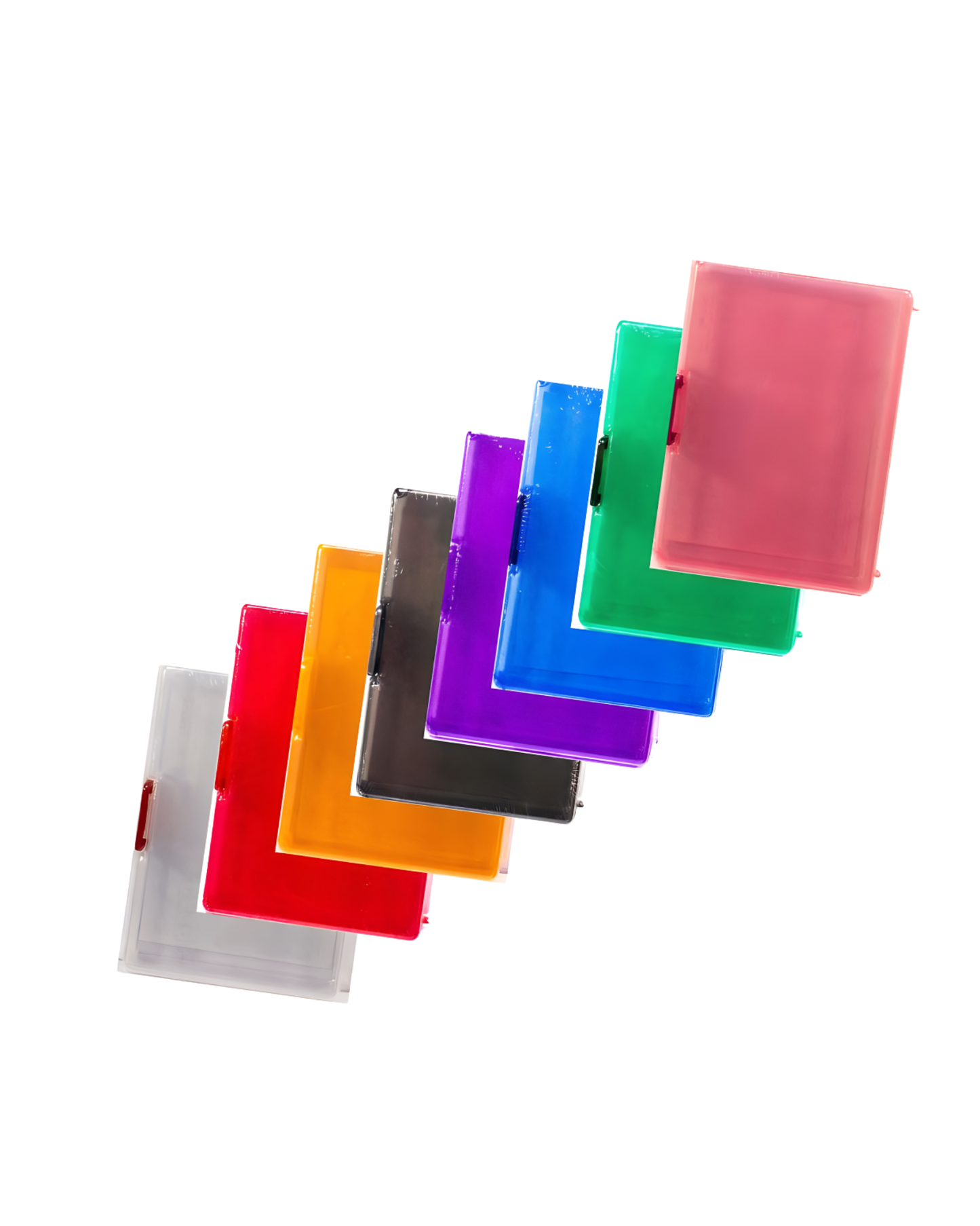 Plastic File Case Notebook Size (Random Color) | Per Piece