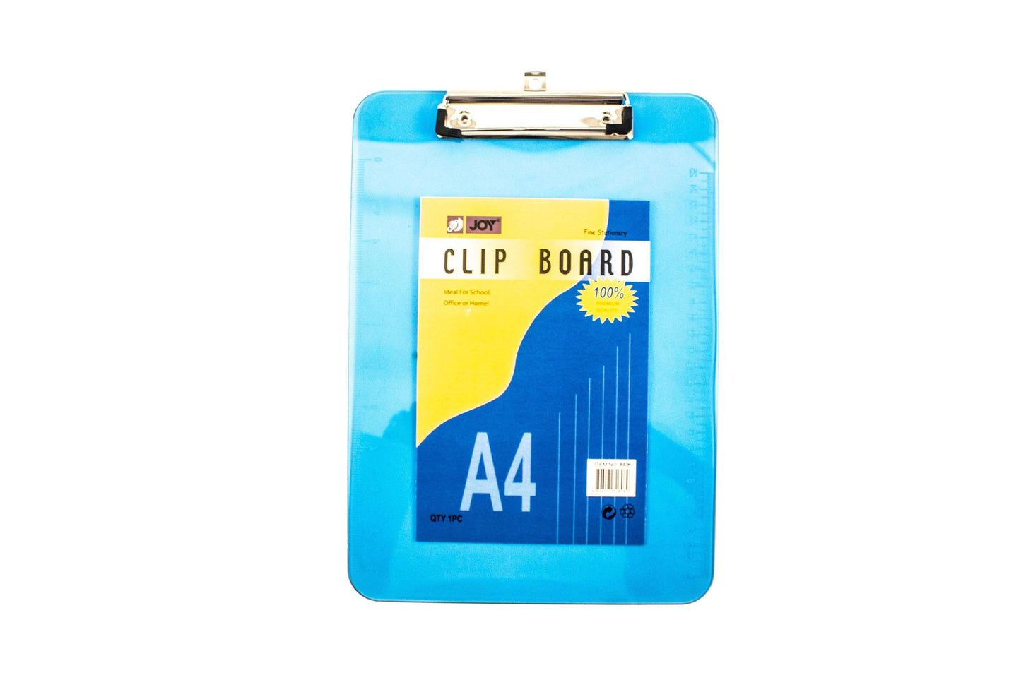 Joy Acrylic Clipboard 406 A4 (Random Color) | Per Piece