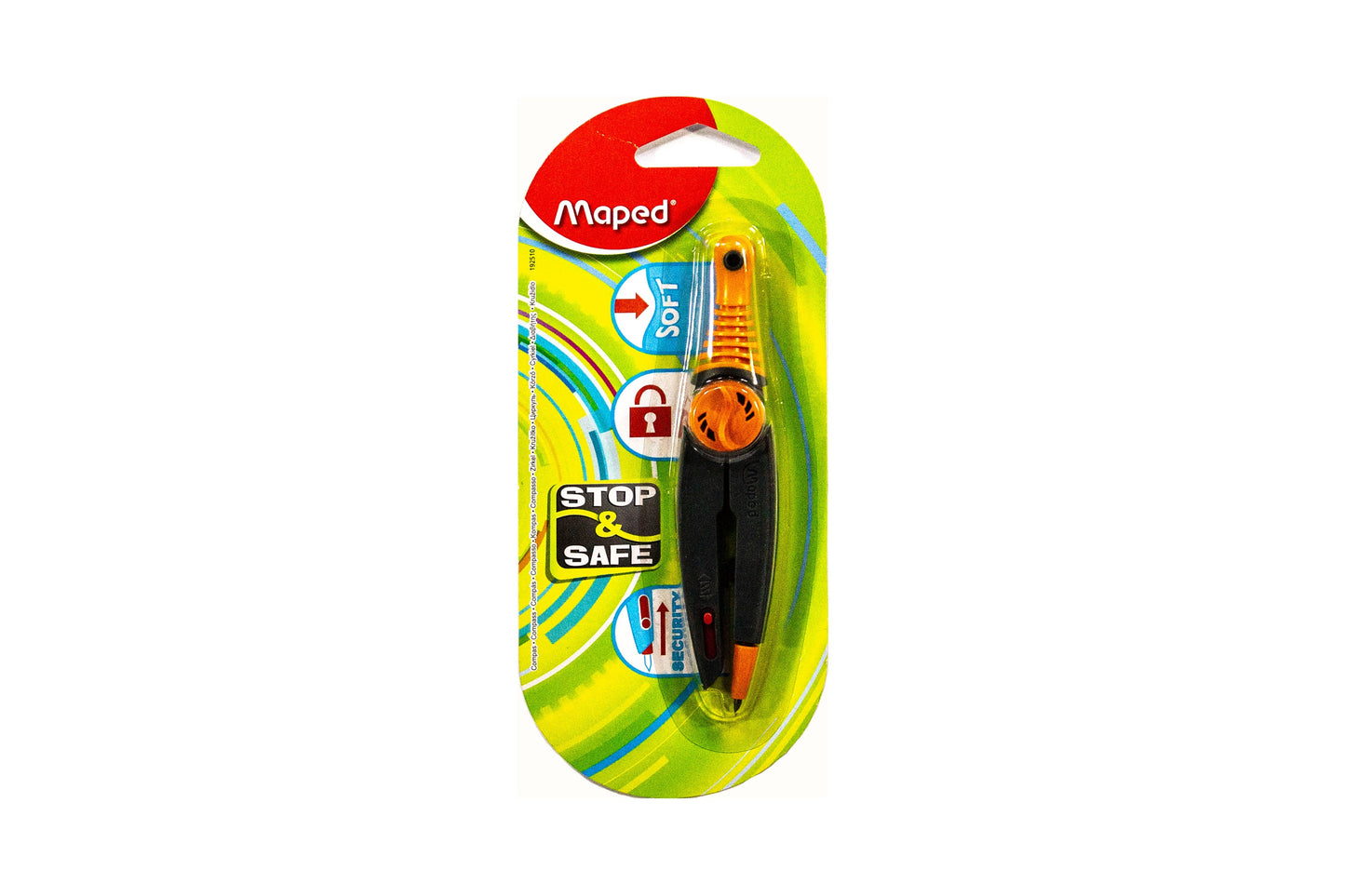 Maped Compass Stop & Safe No.192510 3inx7in