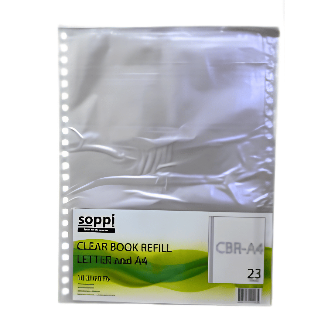 Clear Book Filler | 10 sheets
