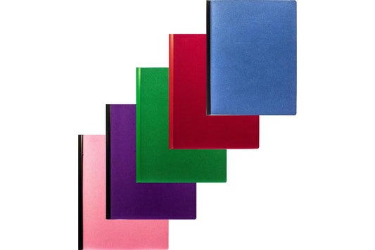 Morocco Folder w/ Slide Short (Random Color) | Per Piece