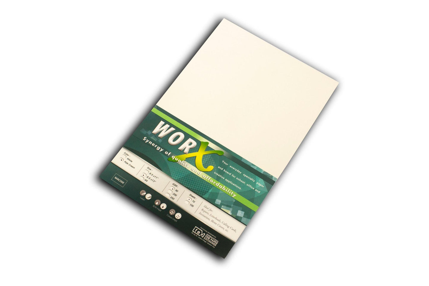Worx Special Paper 90gsm A4 Pale Cream (10sheets) | Per Piece