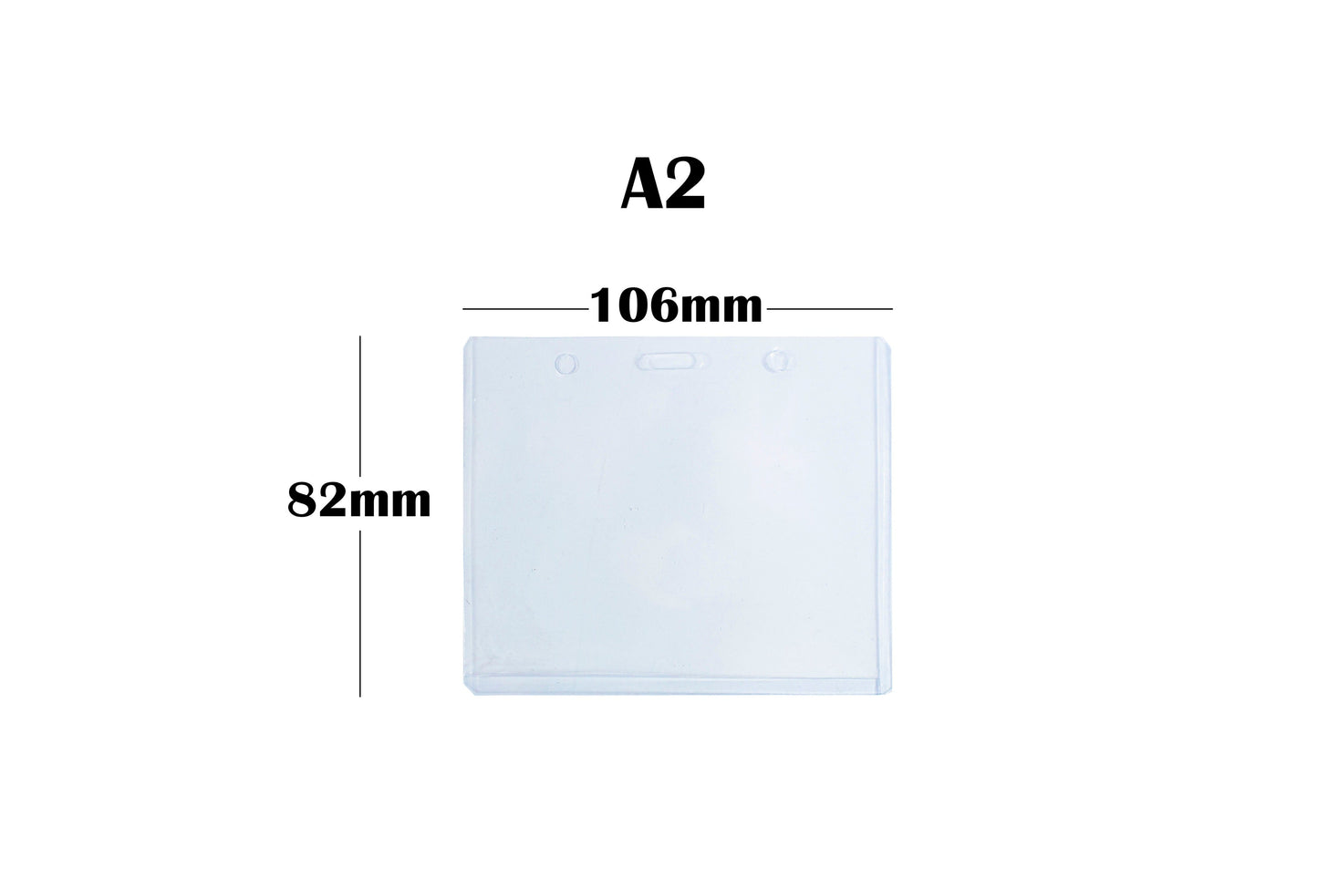ID Card Plastic Holder (20pcs)