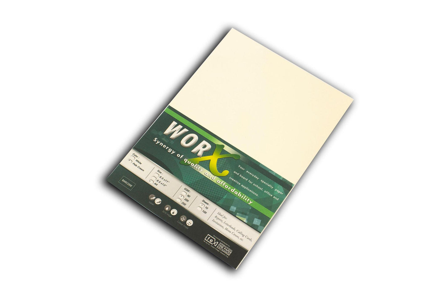 Worx Special Paper 200gsm A4 Pale Cream (10sheets)