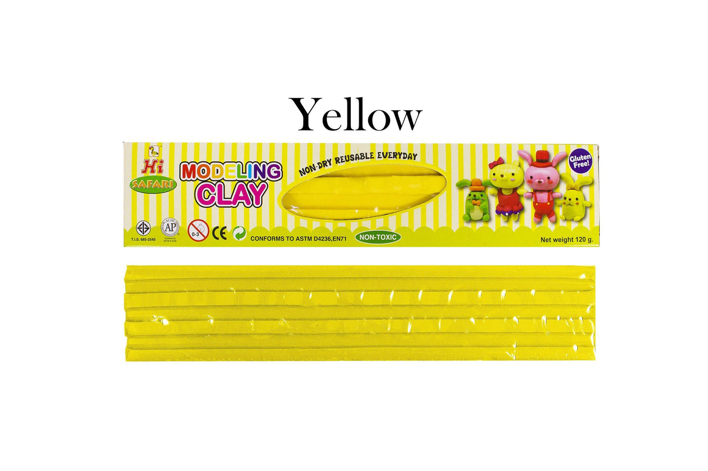 Hi Safari Modeling Clay Single Bar | Per Piece