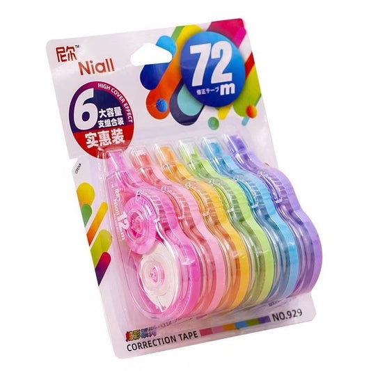 Niall Correction Tape No. 929 6pcs/set