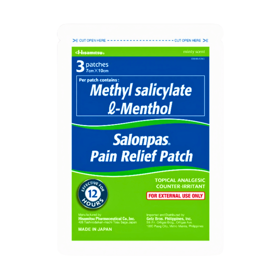 SALONPAS Pain Relief Patch 105mg/31.5mg 3sx1