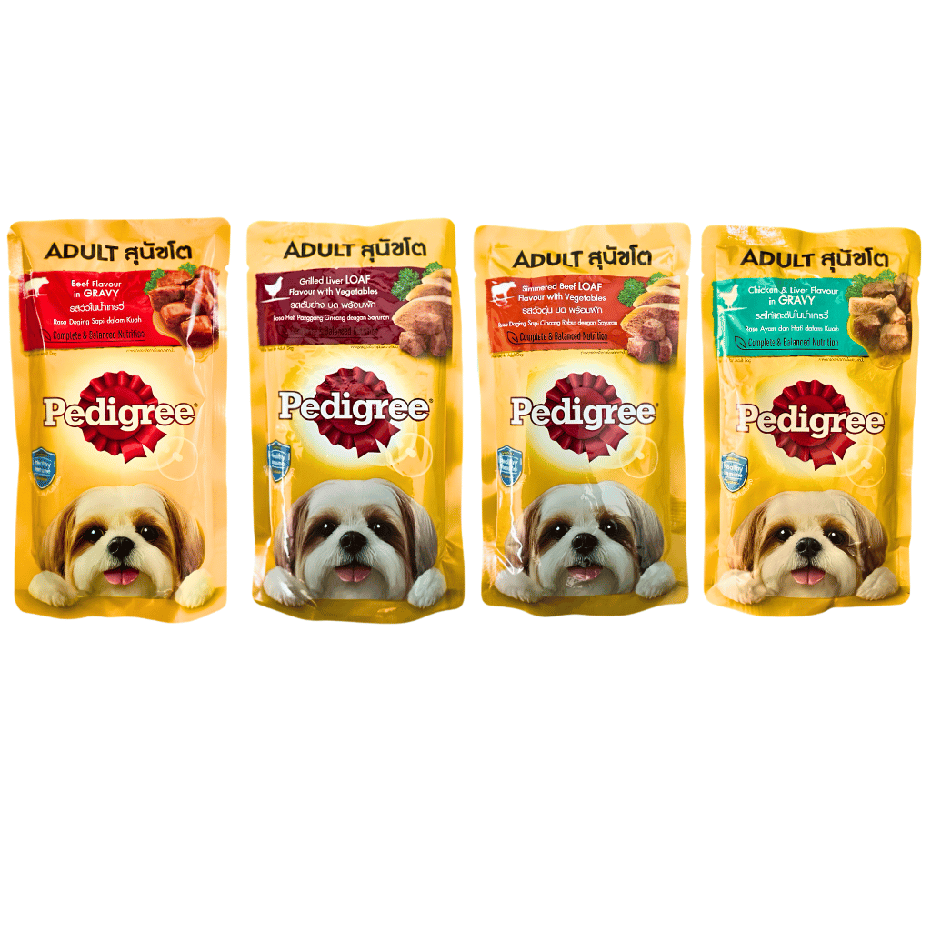 Pedigree Adult Pouch Wet Food 130g