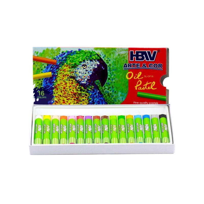 HBW Arte & Cor Oil Pastel 16 Colors SL-OP16 | Per Set