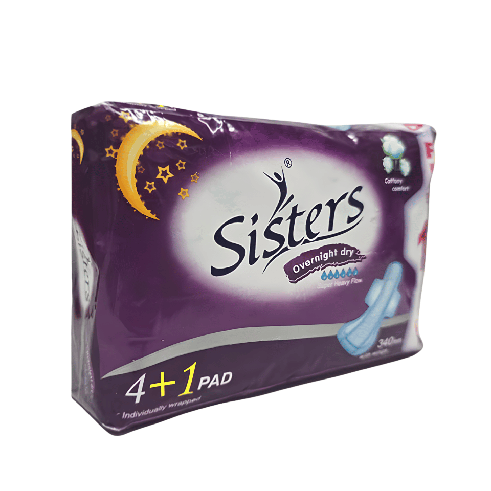 Sister Napkin Over Night Dry 4+1 (Violet)
