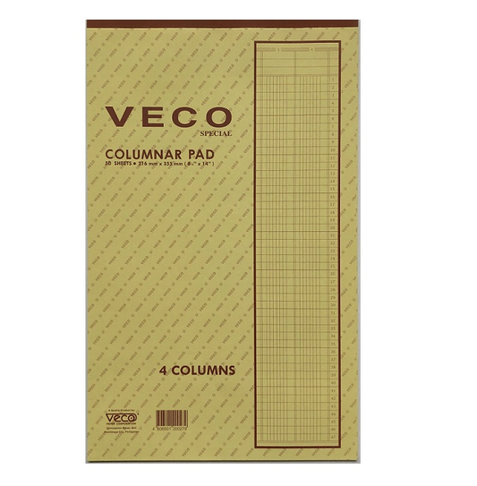 Veco Columnar Pad 6col | Per Pad