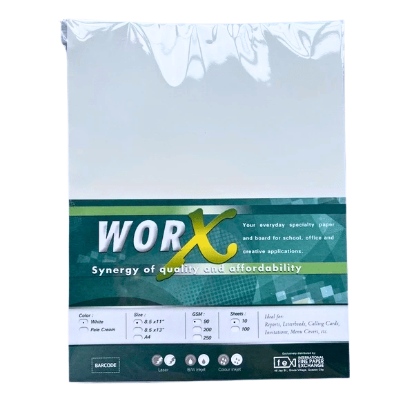 Worx Special Paper 90gsm | 10sheets