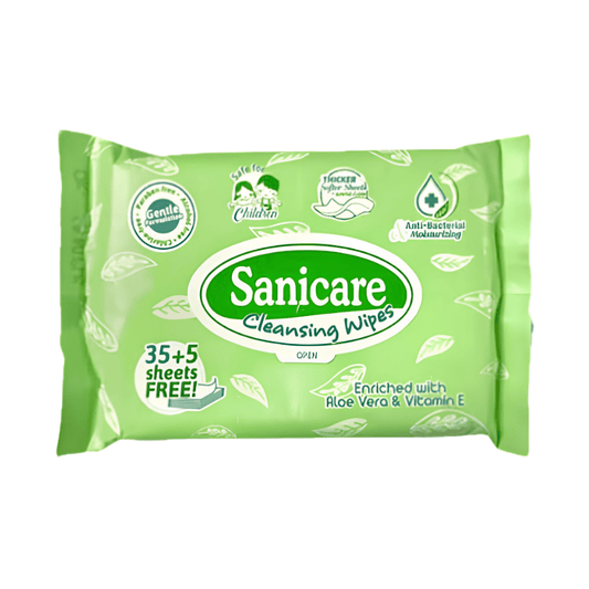 Sanicare Cleansing Wipes 40 Sheets