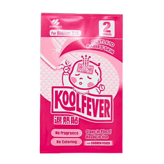 KOOL FEVER Fever Relief Pad Baby Pink Sachet 2s