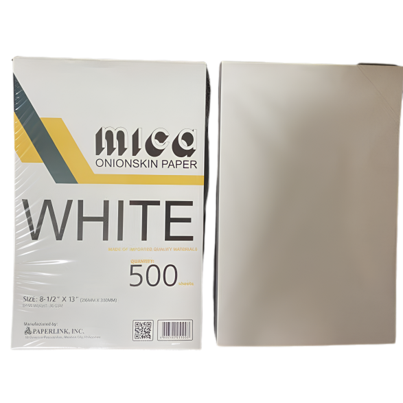 Mica Onion Skin Paper 42gsm Long White (500pcs)