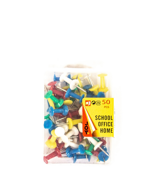 Joy Plastic Head Push Pin 50pcs | Per Piece