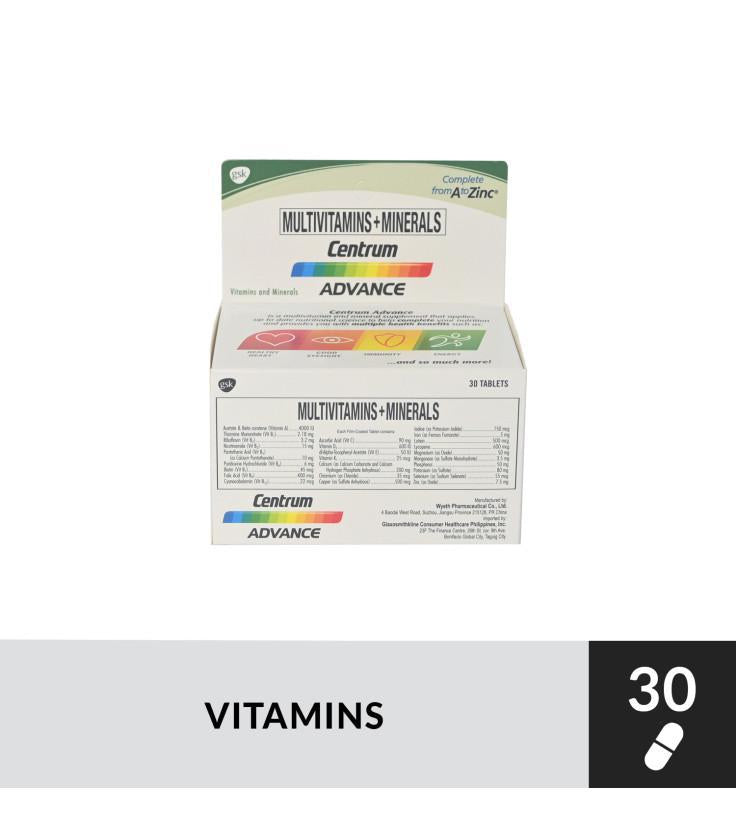 CENTRUM ADVANCE Multi+Minerals Tablet