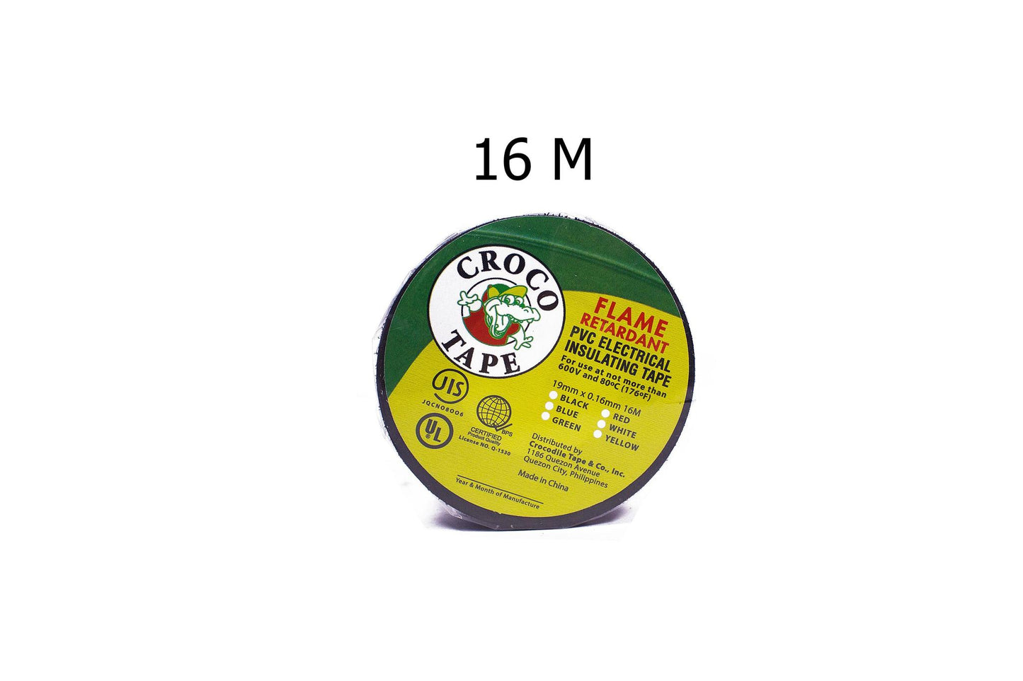 Croco Electrical Tape Black | Per Piece