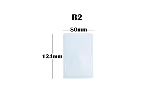ID Card Plastic Holder B2 | Per PIece