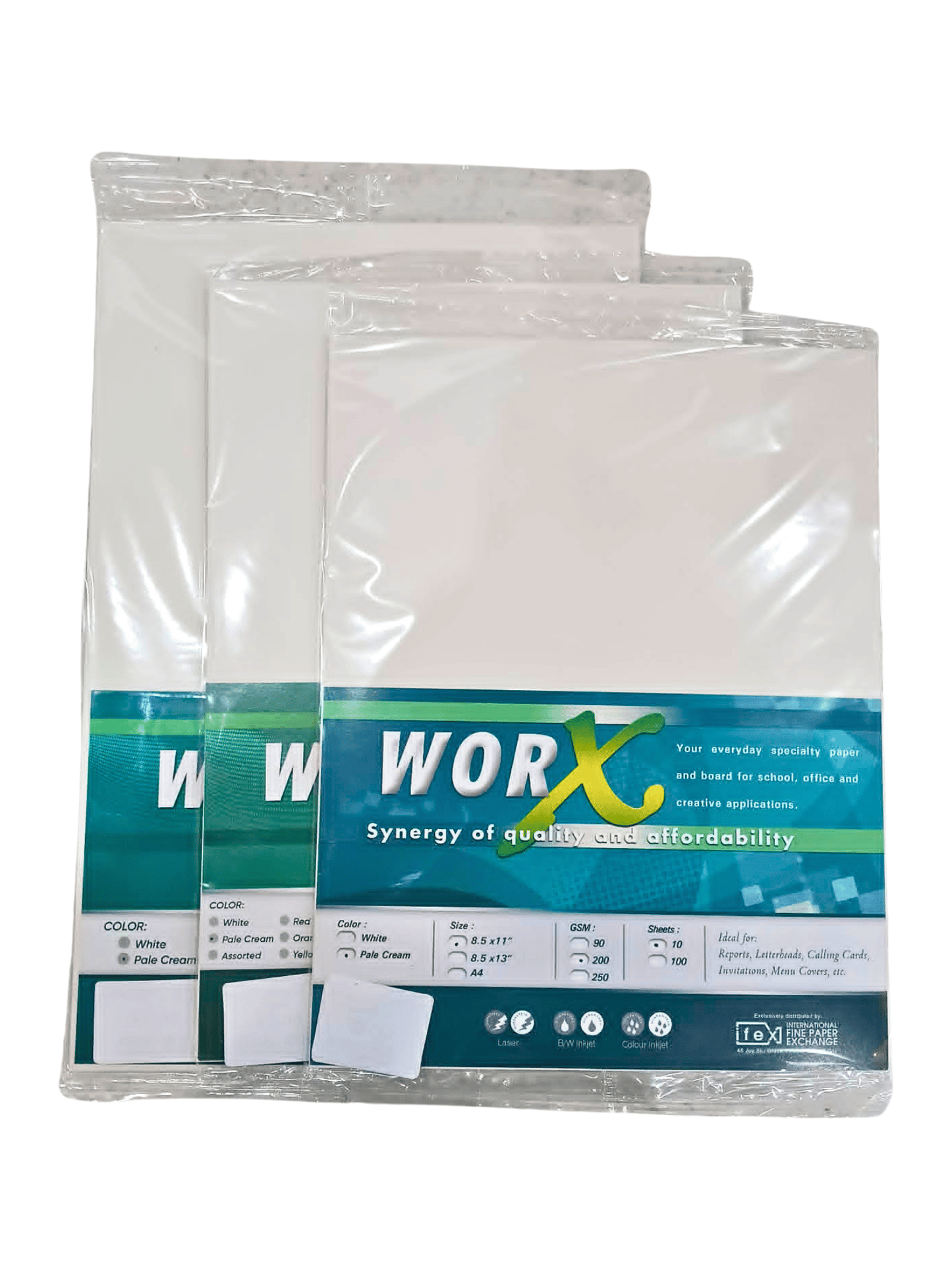 Worx Special Paper 200gsm | 10sheets