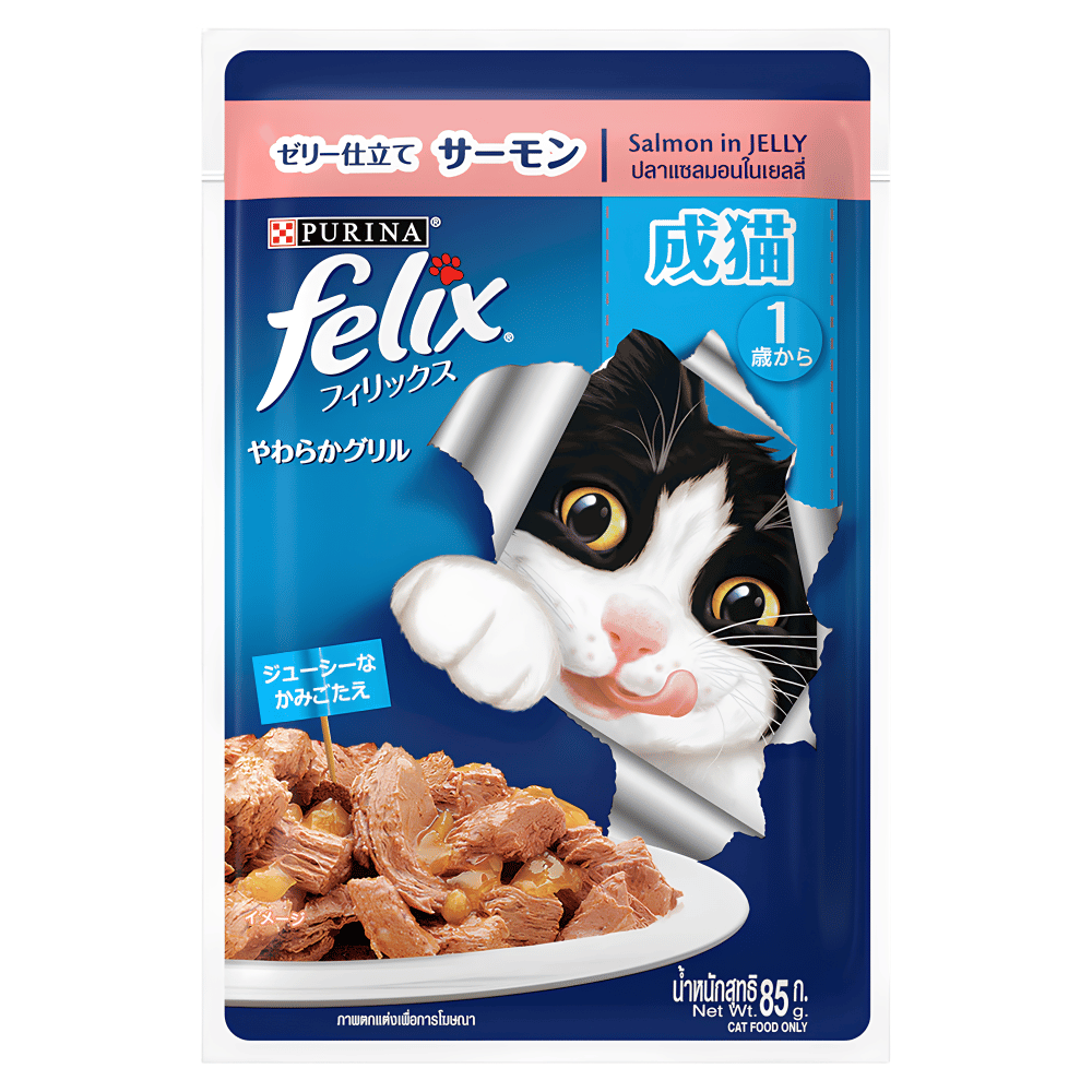 Felix Wet Cat Food in Jelly 85g