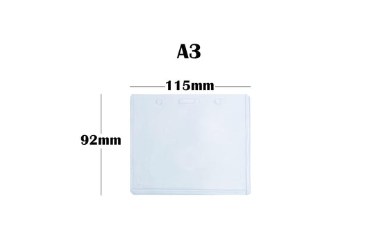 ID Card Plastic Holder A3 | Per Piece