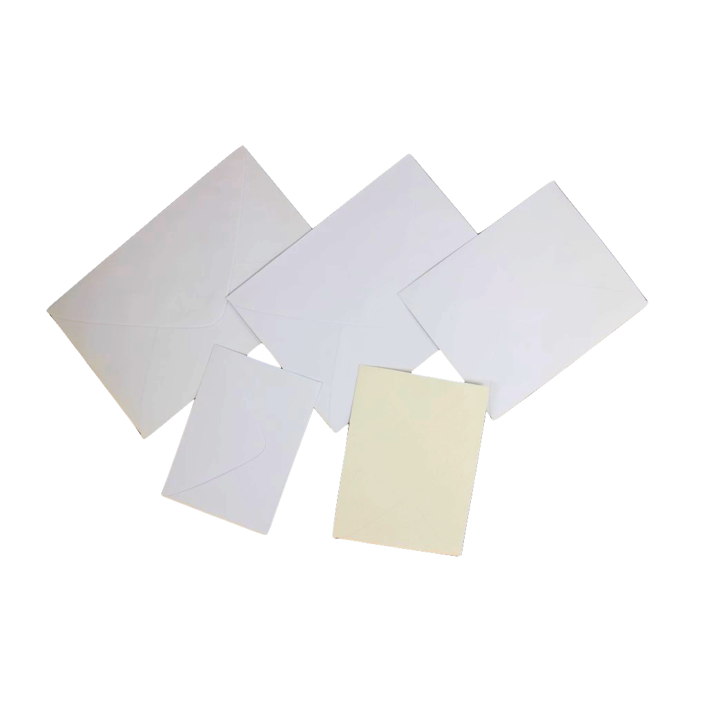 Repacked Baronial White Envelope | 10pcs