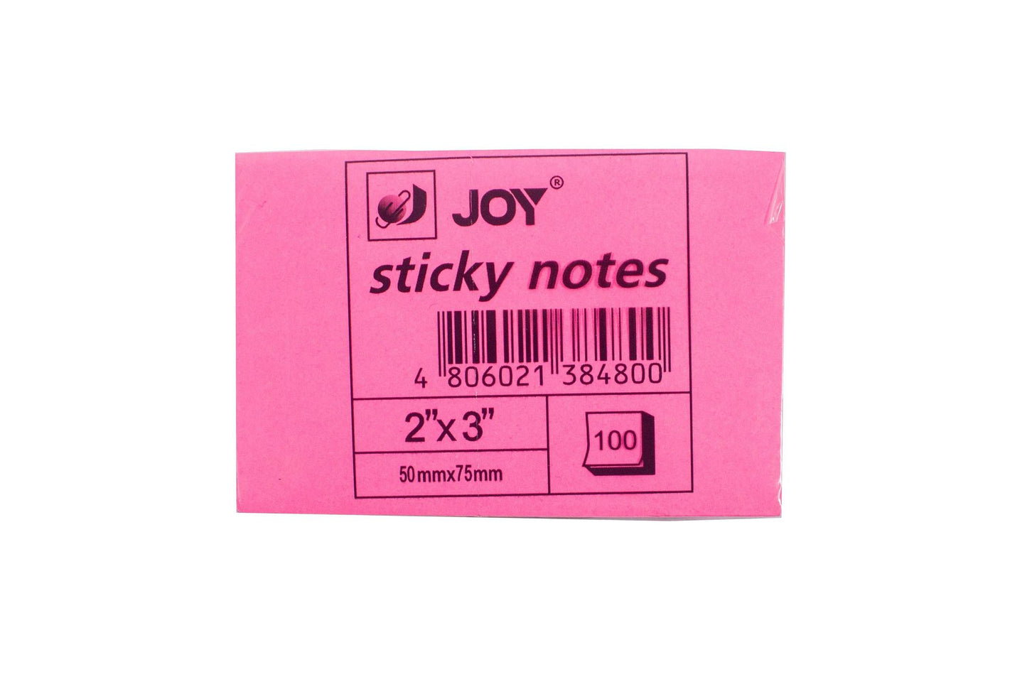 Joy Sticky Note 2x3in 100lvs | Pad