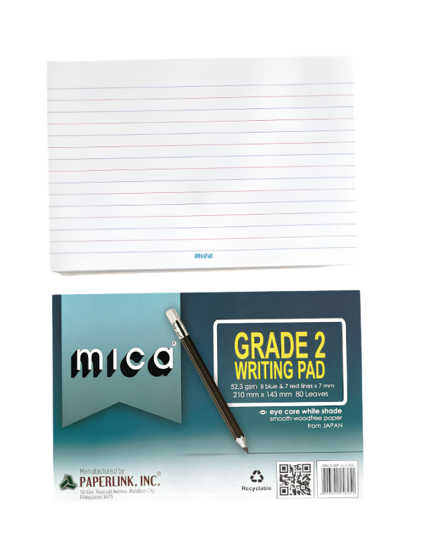Mica Writing Pad Paper | 10s
