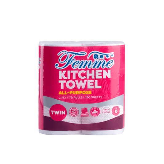 Femme Kitchen Towel All Purpose 150 sheets (TWIN)