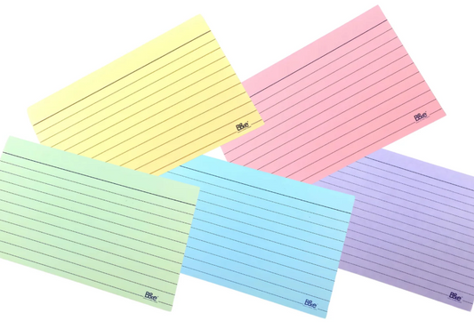 B&E Index Card 4x6 20pcs (Random Color) | Per Pack