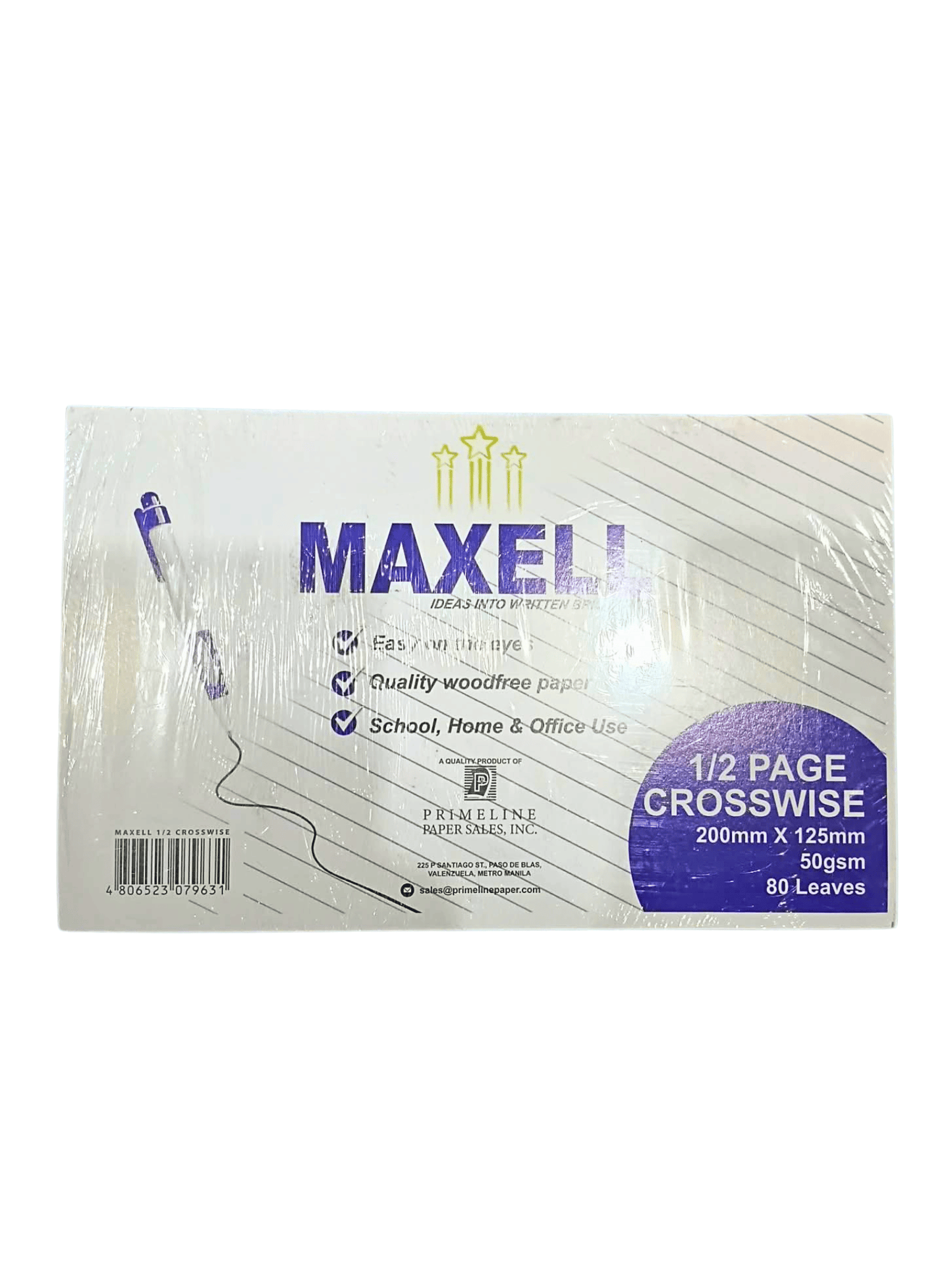 Maxell Quiz Pad Paper 80lvs. | 10 Pads
