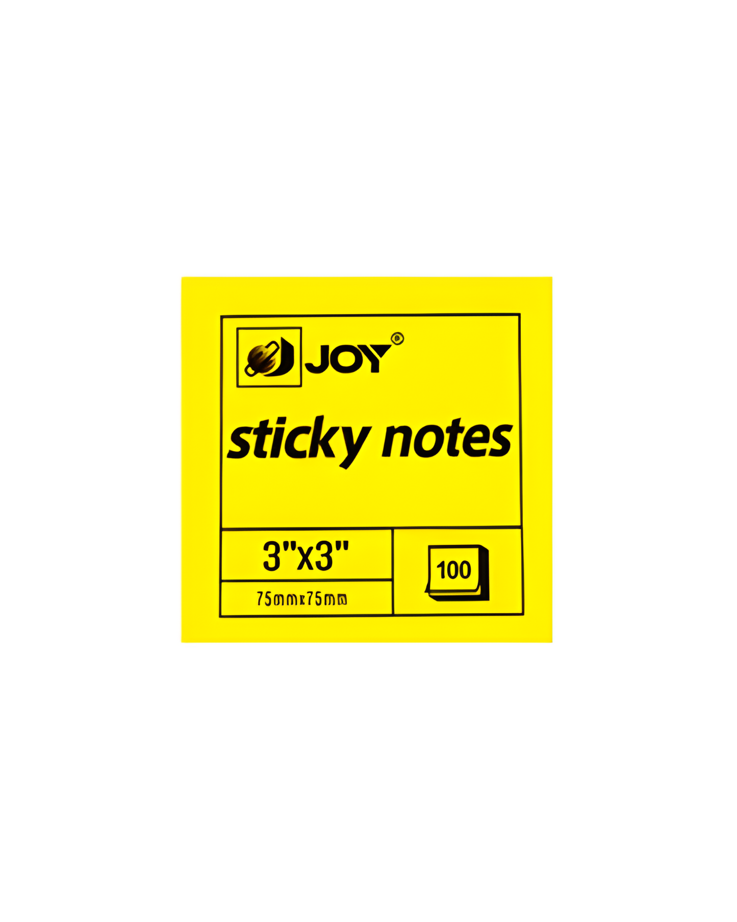 Joy Sticky Note 3x3in 100lvs | Pad