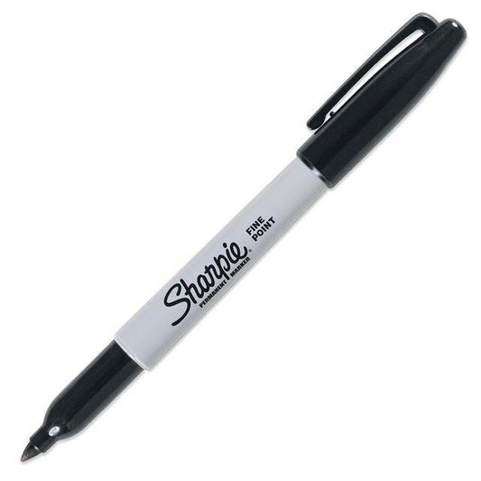 Sharpie Permanent Marker Fine Tip | Per Piece Black