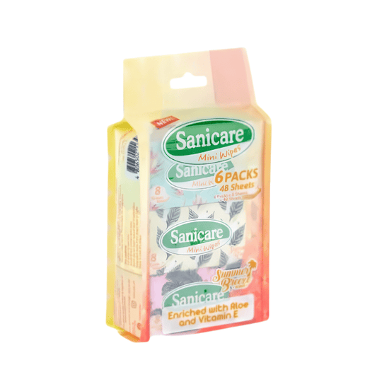 Sanicare Mini Wipes 8 Sheets
