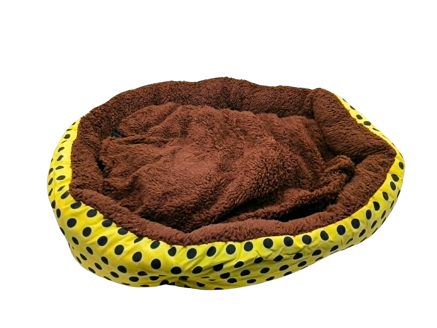 Polka Dot Dog Bed Large