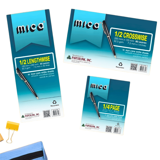 Mica Quiz Pad Paper 80lvs. | 10Pads