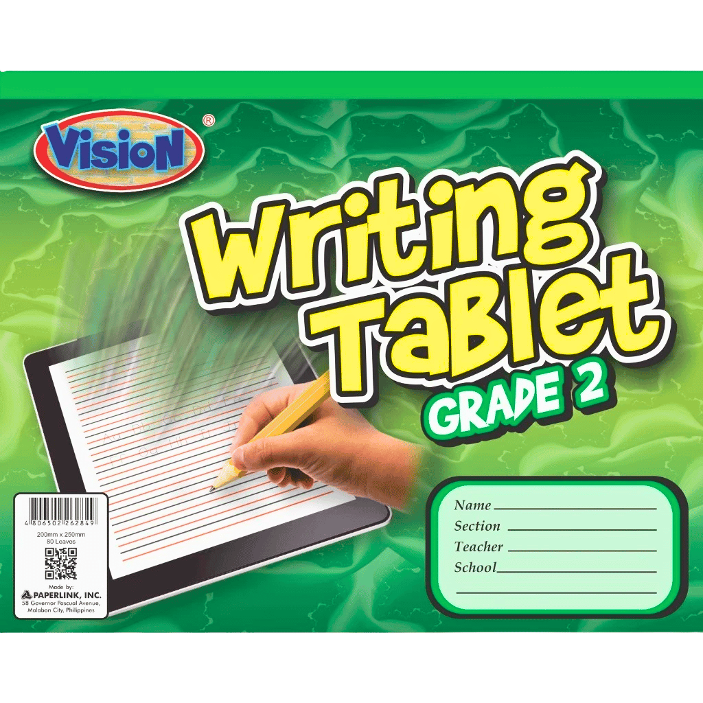 Vision Writing Tablet 80lvs | Per Pad