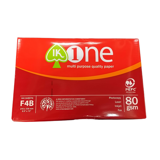 A One Bond Paper 80gsm Long (Ream)