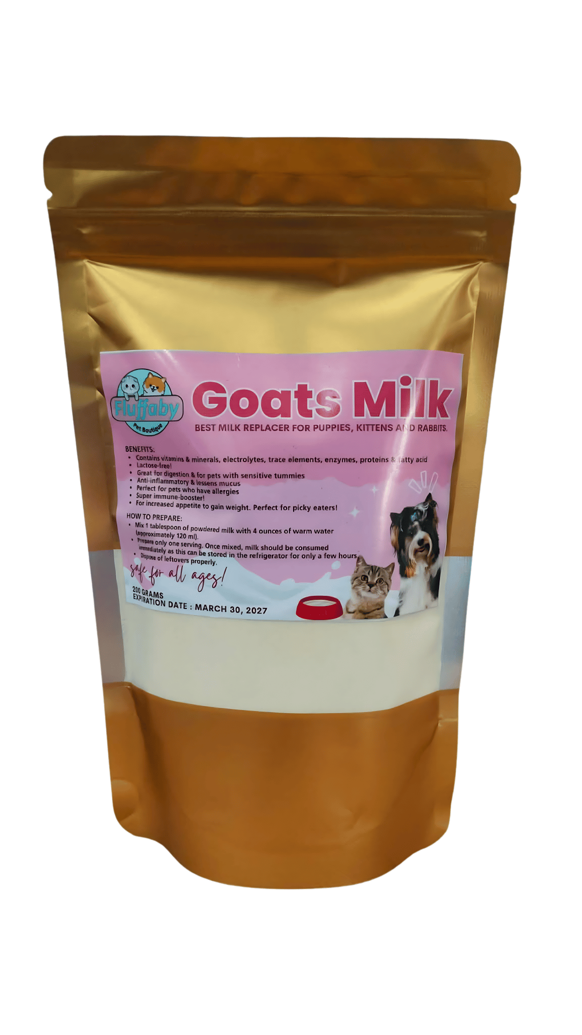Fluffaby Goats Milk