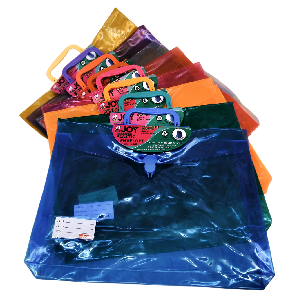 Expanding Envelope with Handle Long FC3826 (Random Color)  | Per Piece