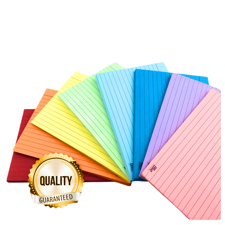 B&E Index Card (Random Color) | 20pcs