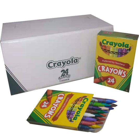 Crayola Crayons Nontoxic 24Color | 12Box
