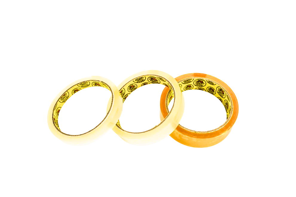 Croco Adhesive Clear Tape Clear Big | Per Piece