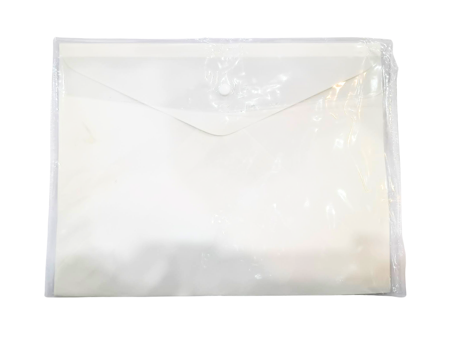 White Envelope w/ Plastic Envelope 9x12 | Per Piece