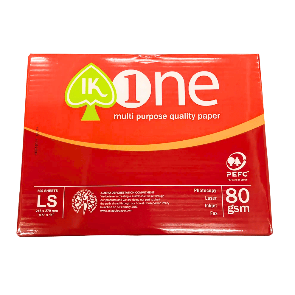A One Bond Paper 80gsm | Per Ream